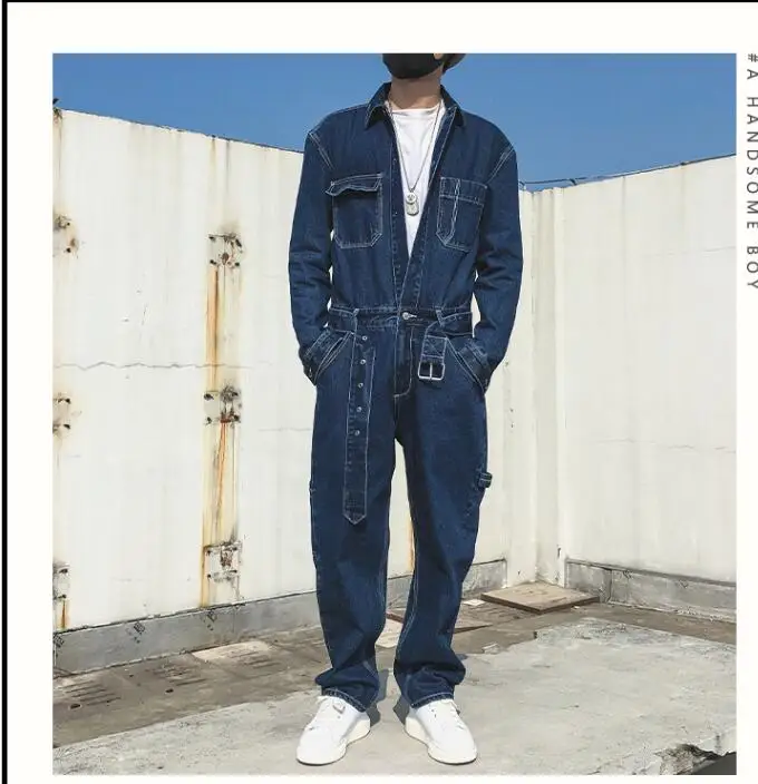2023 New Korean casual men's jumpsuit loose wide leg pants trend straight tube denim work suit pants student fashion jumpsuit
2023 New Korean casual men's jumpsuit loose wide leg pants trend straight tube denim work suit pants student fashion jumpsuit