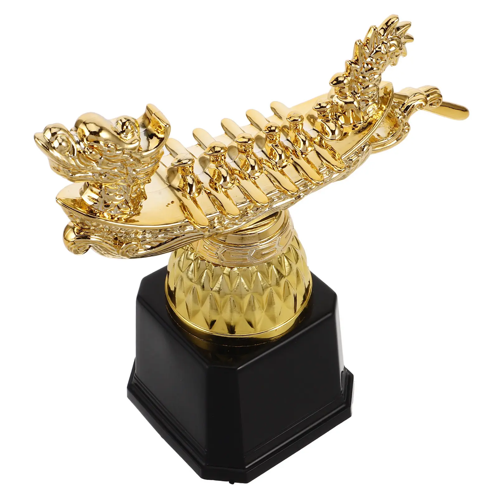 Пластиковый кубок-трофей «Драконья лодка» с золотым покрытием для соревнований по гребле, награда победителя спортивных турниров, кубок для школьных мероприятий
Пластиковый кубок-трофей «Драконья лодка» с золотым покрытием для соревнований по гребле, награда победителя спортивных турниров, кубок для школьных мероприятий