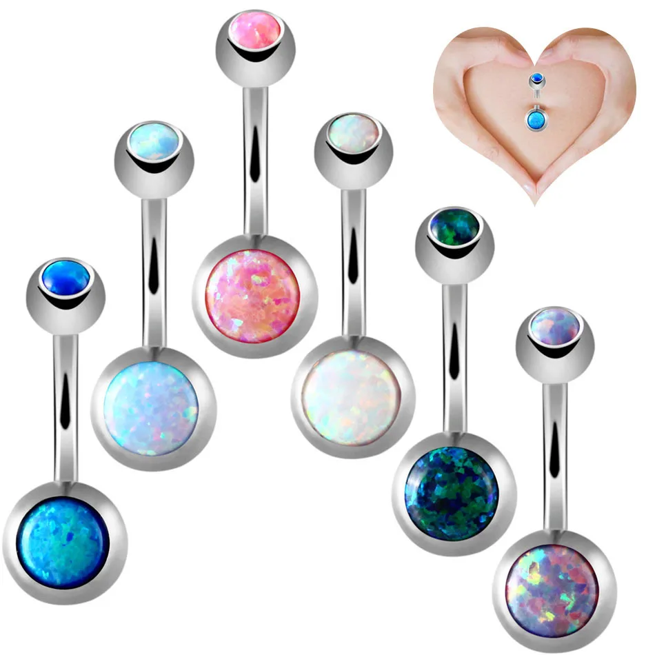 Cross-Border New Sle Stainl Steel Belly Button Rings Faion Opal Belly Hoops Piercing Jewelry Fre out Fre Sto
Cross-Border New Sle Stainl Steel Belly Button Rings Faion Opal Belly Hoops Piercing Jewelry Fre out Fre Sto