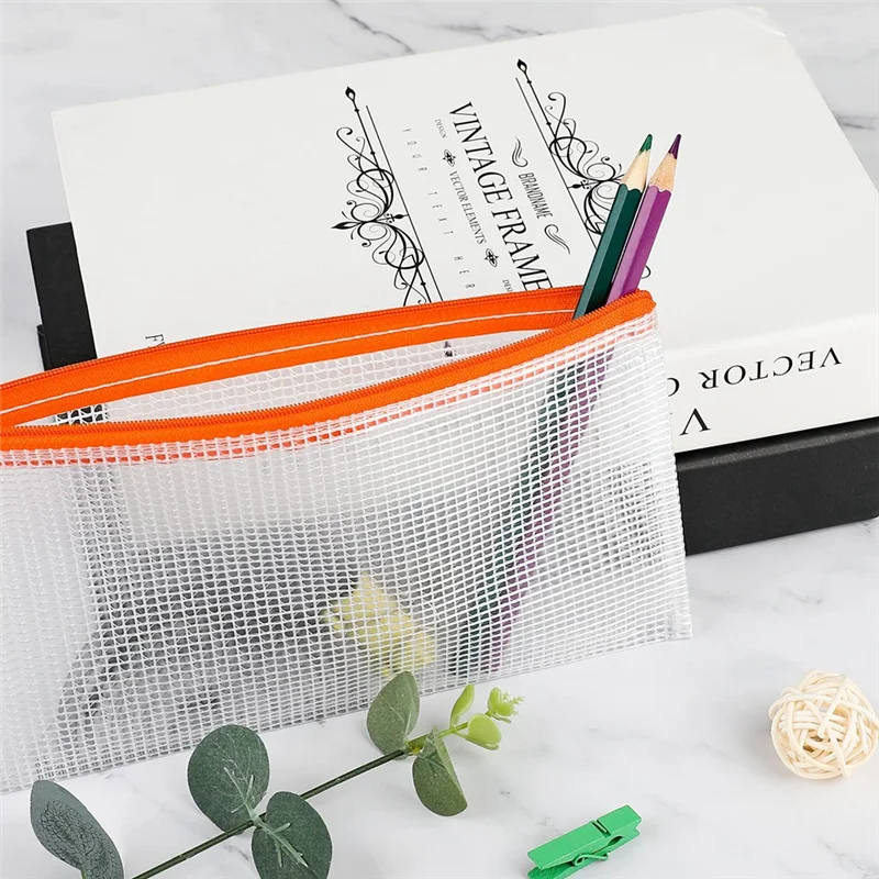36 Piece Mesh Document Bag Multicolor PVC Waterproof Travel Storage Pouch For School Supplies,12 Colours
36 Piece Mesh Document Bag Multicolor PVC Waterproof Travel Storage Pouch For School Supplies,12 Colours