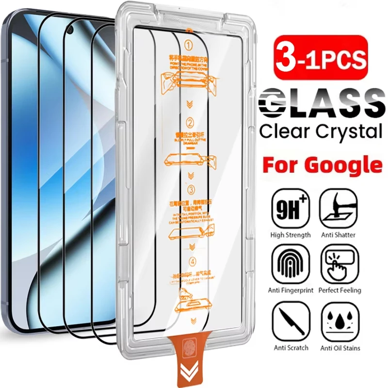 1-3PCS Dust Free Screen Protector For Google Pixel 10 10A 10 Pro XL 10 Pro 9A 8A 7A 6A 9 8 7 Glass HD Tempered Protective Film
1-3PCS Dust Free Screen Protector For Google Pixel 10 10A 10 Pro XL 10 Pro 9A 8A 7A 6A 9 8 7 Glass HD Tempered Protective Film