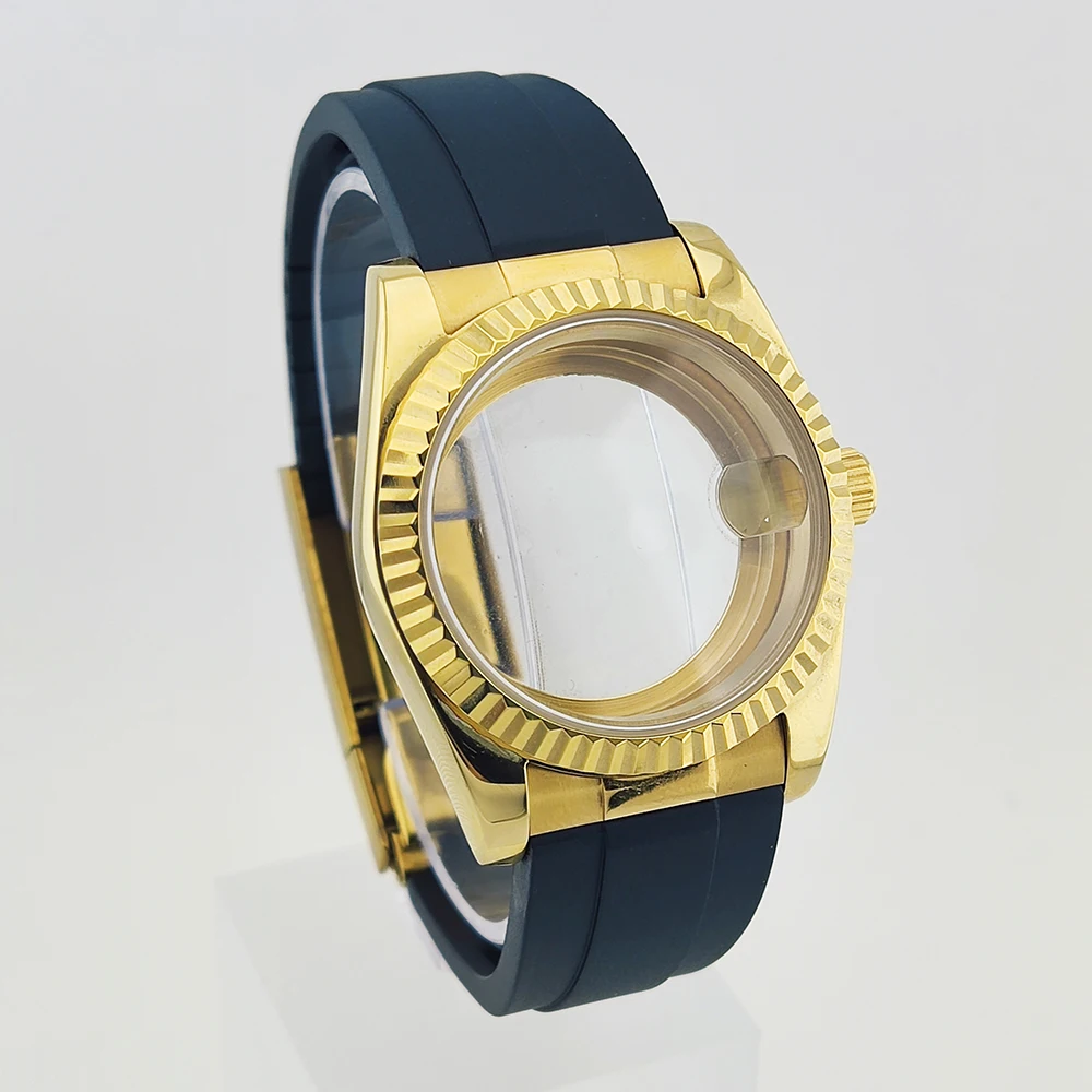 Watch Case 36/39mm nh35 Case Sapphire Glass NH35 NH36 Movement 28.5mm Dial Parts with Rubber Strap Waterproof
Watch Case 36/39mm nh35 Case Sapphire Glass NH35 NH36 Movement 28.5mm Dial Parts with Rubber Strap Waterproof