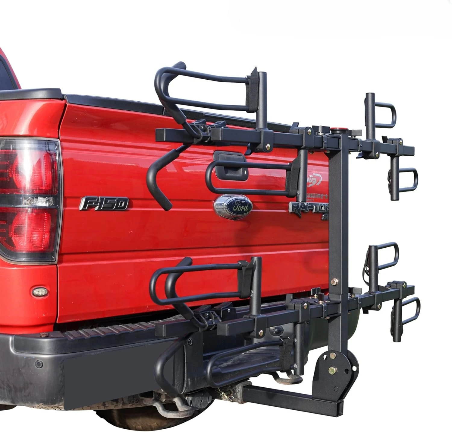 4-Bike Rack Hitch Mount Style Carrier for Cars Trucks SUVs Minivans with 2" Hitch Receiver, 4 Bikes X 40 lbs Load Capacity
4-Bike Rack Hitch Mount Style Carrier for Cars Trucks SUVs Minivans with 2" Hitch Receiver, 4 Bikes X 40 lbs Load Capacity