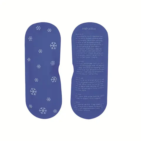 Homefish 1 or 3 Pcs Medical Insulin Cooling Bag Set Cold Gel Ice Pack Pill Protector Thermal Travel Cooler Case