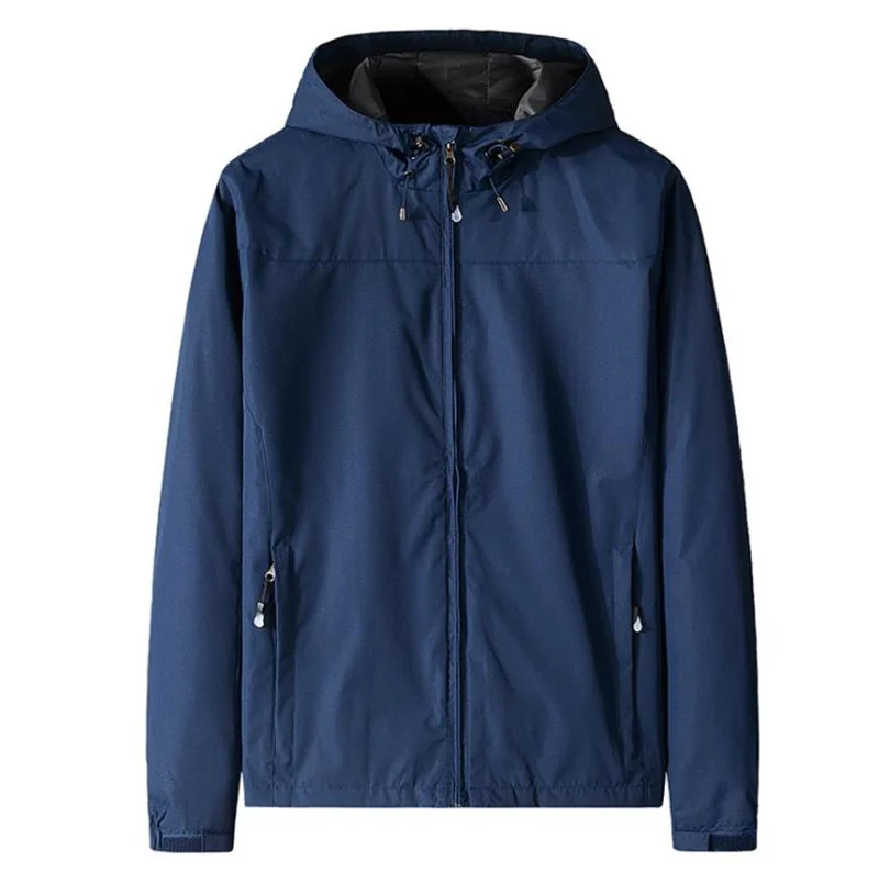 Spring summer fashion hooded windbreaker men's jacket light windbreaker coat large jacket male
Spring summer fashion hooded windbreaker men's jacket light windbreaker coat large jacket male