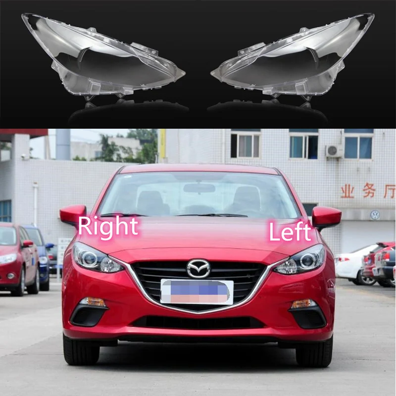 For Mazda 3 Lights cover 2014-2019 Car Replacement Headlight Cover Transparent Lampshade Lamp Case Head Light Glass Lens Shell
For Mazda 3 Lights cover 2014-2019 Car Replacement Headlight Cover Transparent Lampshade Lamp Case Head Light Glass Lens Shell