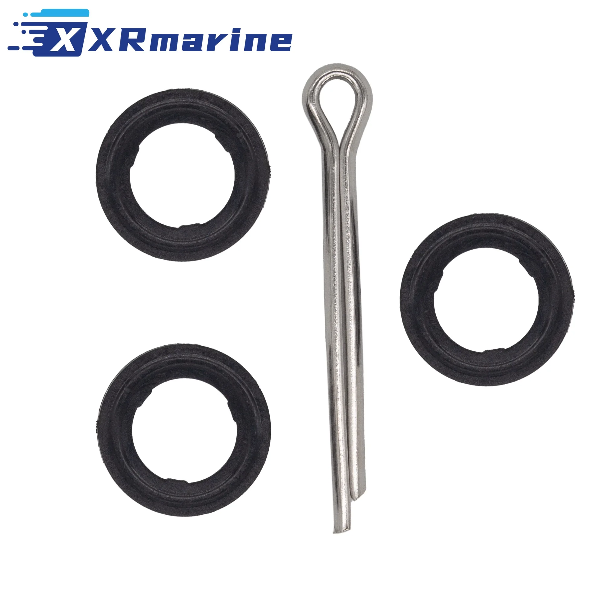 Fits Suzuki Marine 09168-10022 Drain Plug Gasket with Cotter Pin 09204-03001
Fits Suzuki Marine 09168-10022 Drain Plug Gasket with Cotter Pin 09204-03001