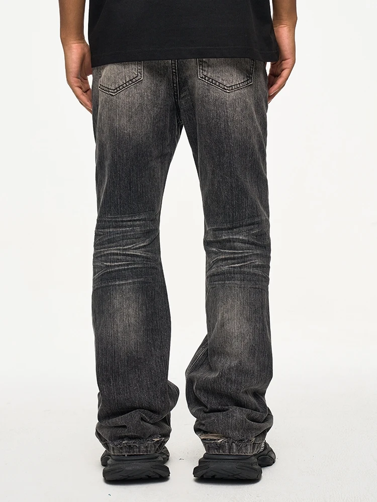 High Street Paris Sle Pred Waed Vintage Micro Flared Jeans Bamboo Fiber Youthful Wear Resistant Denim Jeans
High Street Paris Sle Pred Waed Vintage Micro Flared Jeans Bamboo Fiber Youthful Wear Resistant Denim Jeans