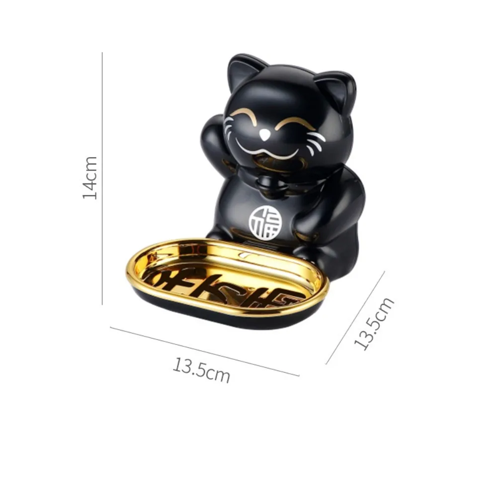 Accessory Tray Wall-Hanging Cat-Shaped Soap Dish Durable PP Key Tray Convenient Stable Hanging Soap Holder Bathroom Accessories
Accessory Tray Wall-Hanging Cat-Shaped Soap Dish Durable PP Key Tray Convenient Stable Hanging Soap Holder Bathroom Accessories