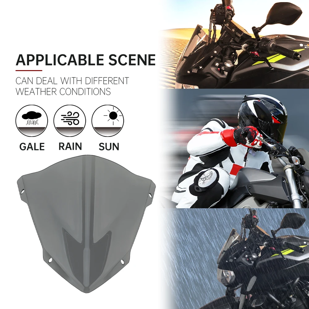 Windshield Windscreen For YAMAHA MT07 FZ07 MT09 FZ09 Motorcycle Accessories Wind Deflectors Parabrisas MT-07 FZ-07 FZ MT 07 09
Windshield Windscreen For YAMAHA MT07 FZ07 MT09 FZ09 Motorcycle Accessories Wind Deflectors Parabrisas MT-07 FZ-07 FZ MT 07 09