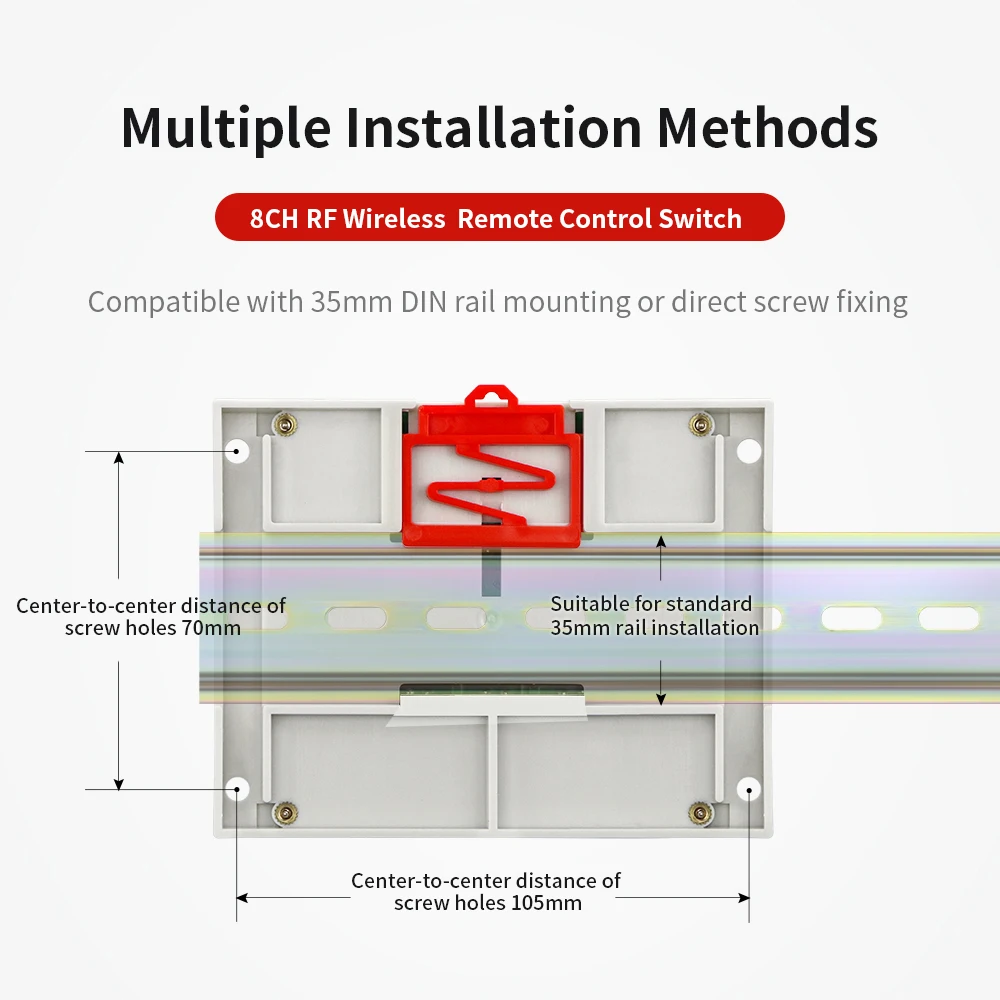 433 МГц DC 12 В 24 В 36 В 8-канальная радиочастотная беспроводная система дистанционного управления приемник-передатчик универсальная мощность промышленный 3000 м
433 МГц DC 12 В 24 В 36 В 8-канальная радиочастотная беспроводная система дистанционного управления приемник-передатчик универсальная мощность промышленный 3000 м