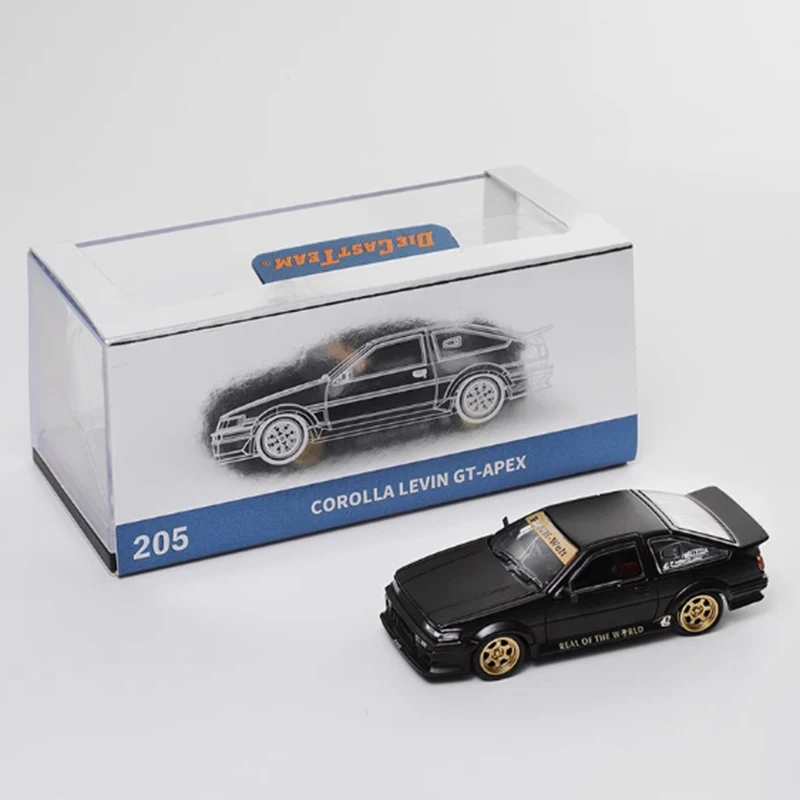 DCT 1/64 Corolla Levin GT-APEX AE86 Wide-body Modified Alloy Car Model Collection Decorated Holiday Gifts Toys Souvenir Gift
DCT 1/64 Corolla Levin GT-APEX AE86 Wide-body Modified Alloy Car Model Collection Decorated Holiday Gifts Toys Souvenir Gift