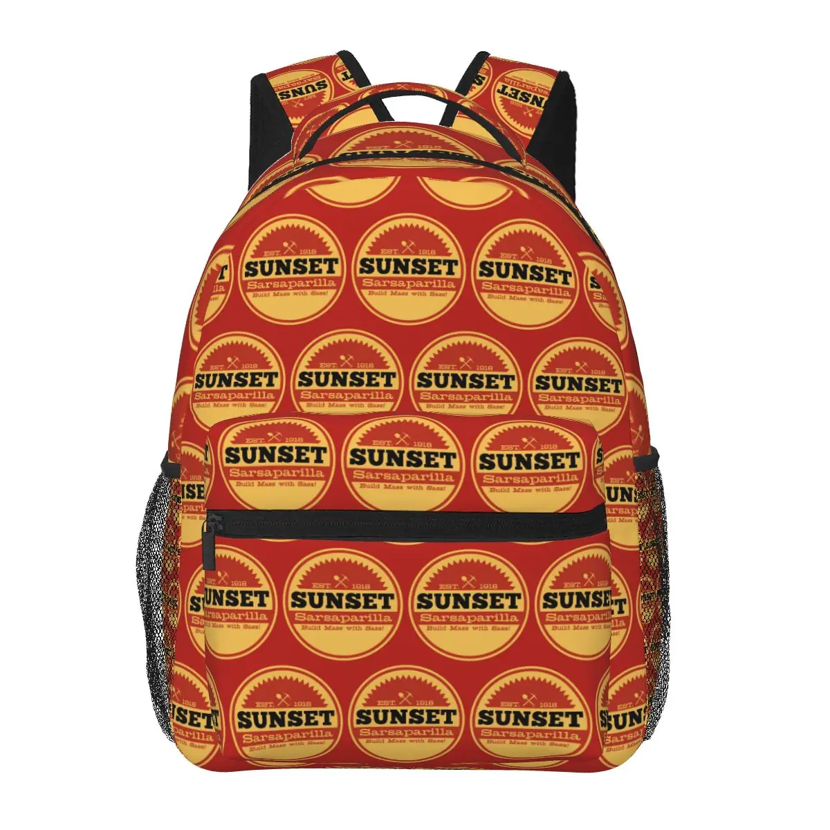 Винтажный студенческий рюкзак с логотипом Sunset Sarsaparilla, школьная сумка, походный дорожный рюкзак для мужчин и женщин, модная сумка для книг, сумки на плечо
Винтажный студенческий рюкзак с логотипом Sunset Sarsaparilla, школьная сумка, походный дорожный рюкзак для мужчин и женщин, модная сумка для книг, сумки на плечо