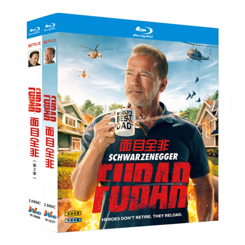 Blu-ray Ultra HD TV Series Face Off Seasons 1–2 BD Box Set Arnold Schwarzenegger
Blu-ray Ultra HD TV Series Face Off Seasons 1–2 BD Box Set Arnold Schwarzenegger