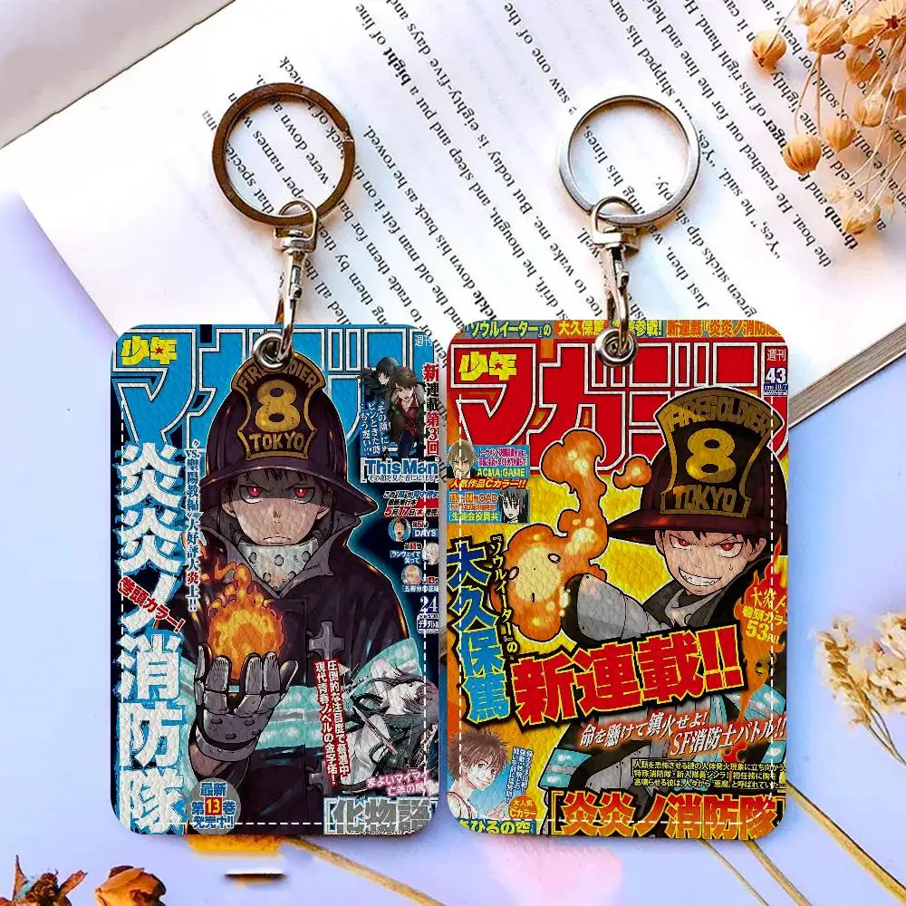 Anime F-Fire Force Bank Card,Subway, Bus Card Holder Keychain Key Ring Door Access Tags ID Card Case Keychain Access
Anime F-Fire Force Bank Card,Subway, Bus Card Holder Keychain Key Ring Door Access Tags ID Card Case Keychain Access