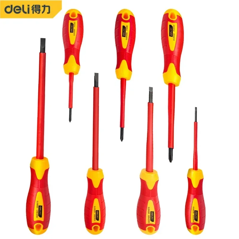 1 Pcs Insulated Screwdriver Electrician Dedicated Magnetic Precision Screwdriver High Voltage 1000V Slotted Phillips Hand Tools
1 Pcs Insulated Screwdriver Electrician Dedicated Magnetic Precision Screwdriver High Voltage 1000V Slotted Phillips Hand Tools