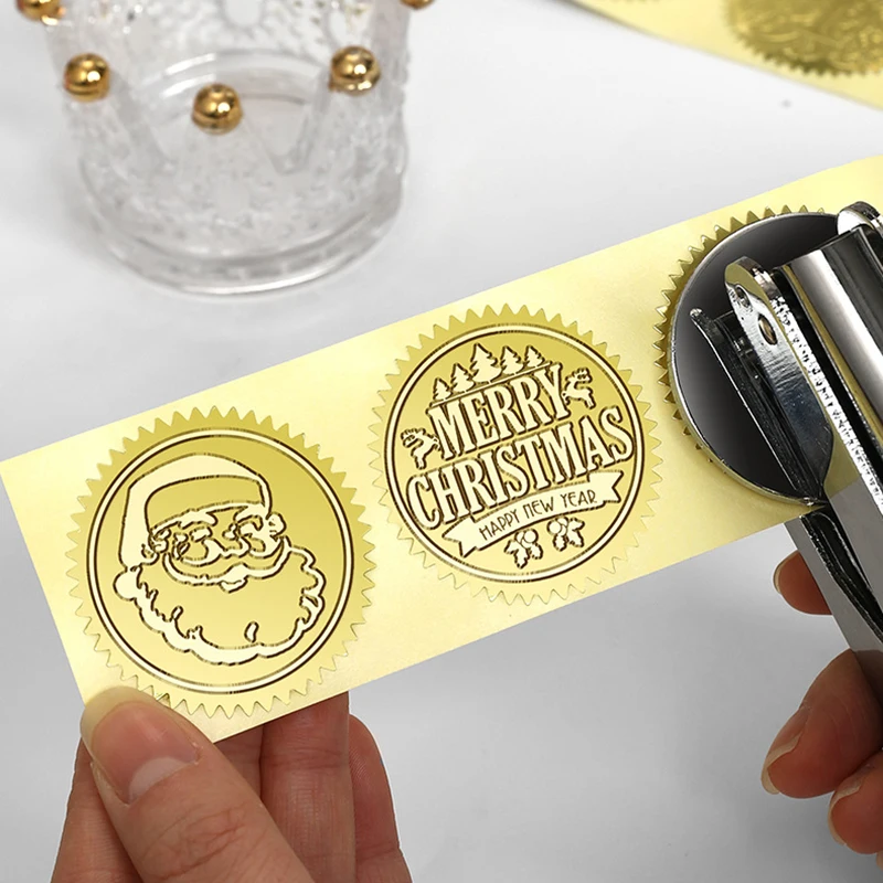 Embossed Stamps -42mm Christmas Metal Stamps Perfect for Professional & Personal Use, Book Stamps, Office Stationery
Embossed Stamps -42mm Christmas Metal Stamps Perfect for Professional & Personal Use, Book Stamps, Office Stationery