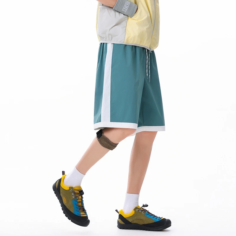 2026 Ice Silk Shorts Men's Summer New Contrasting Color Splicing Five-point Pants Loose Straight Casual Quick-drying Sweatpants
2026 Ice Silk Shorts Men's Summer New Contrasting Color Splicing Five-point Pants Loose Straight Casual Quick-drying Sweatpants