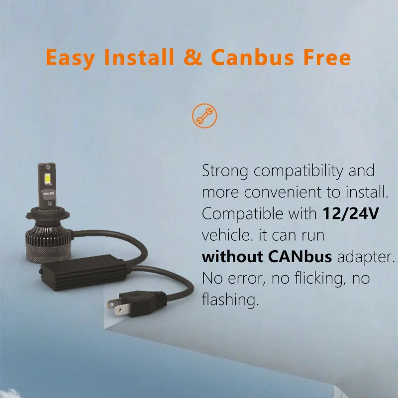 Philips Ultinon Rally HIR2 9012 Автомобильные светодиодные фары 180 Вт 15000LM Высокая мощность 6500K Холодный белый Ватт лампы с высоким люменом LUM11012U3590X2
Philips Ultinon Rally HIR2 9012 Автомобильные светодиодные фары 180 Вт 15000LM Высокая мощность 6500K Холодный белый Ватт лампы с высоким люменом LUM11012U3590X2