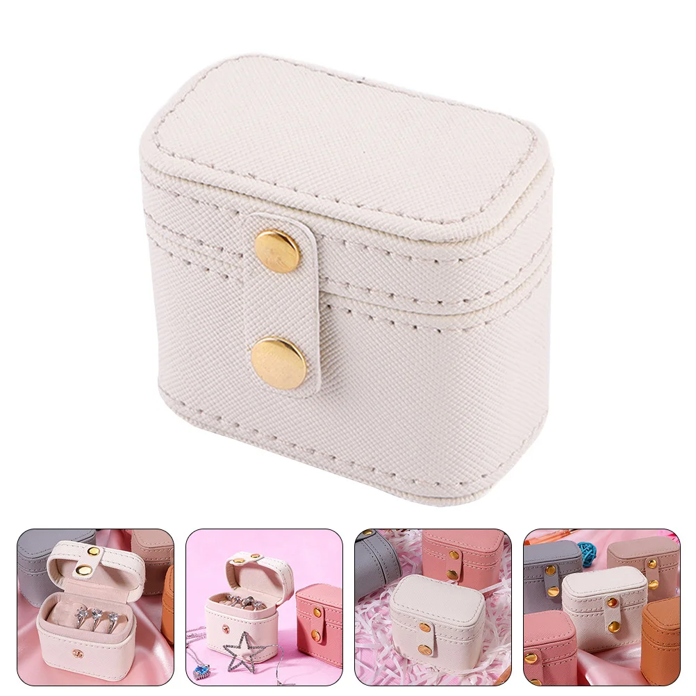 Jewelry Box Ring Storage Case Decorative Boxes Packing Cases Container Gift ganizer Holder Stylish PU Metal Small Object
Jewelry Box Ring Storage Case Decorative Boxes Packing Cases Container Gift ganizer Holder Stylish PU Metal Small Object