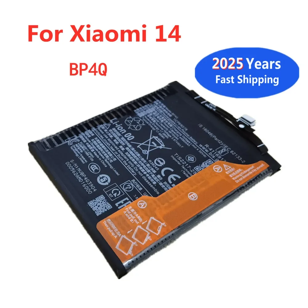 2025 лет новый оригинальный аккумулятор для телефона BP4Q для Mi 14 Xiaomi 14, сменные аккумуляторы, быстрая доставка
2025 лет новый оригинальный аккумулятор для телефона BP4Q для Mi 14 Xiaomi 14, сменные аккумуляторы, быстрая доставка