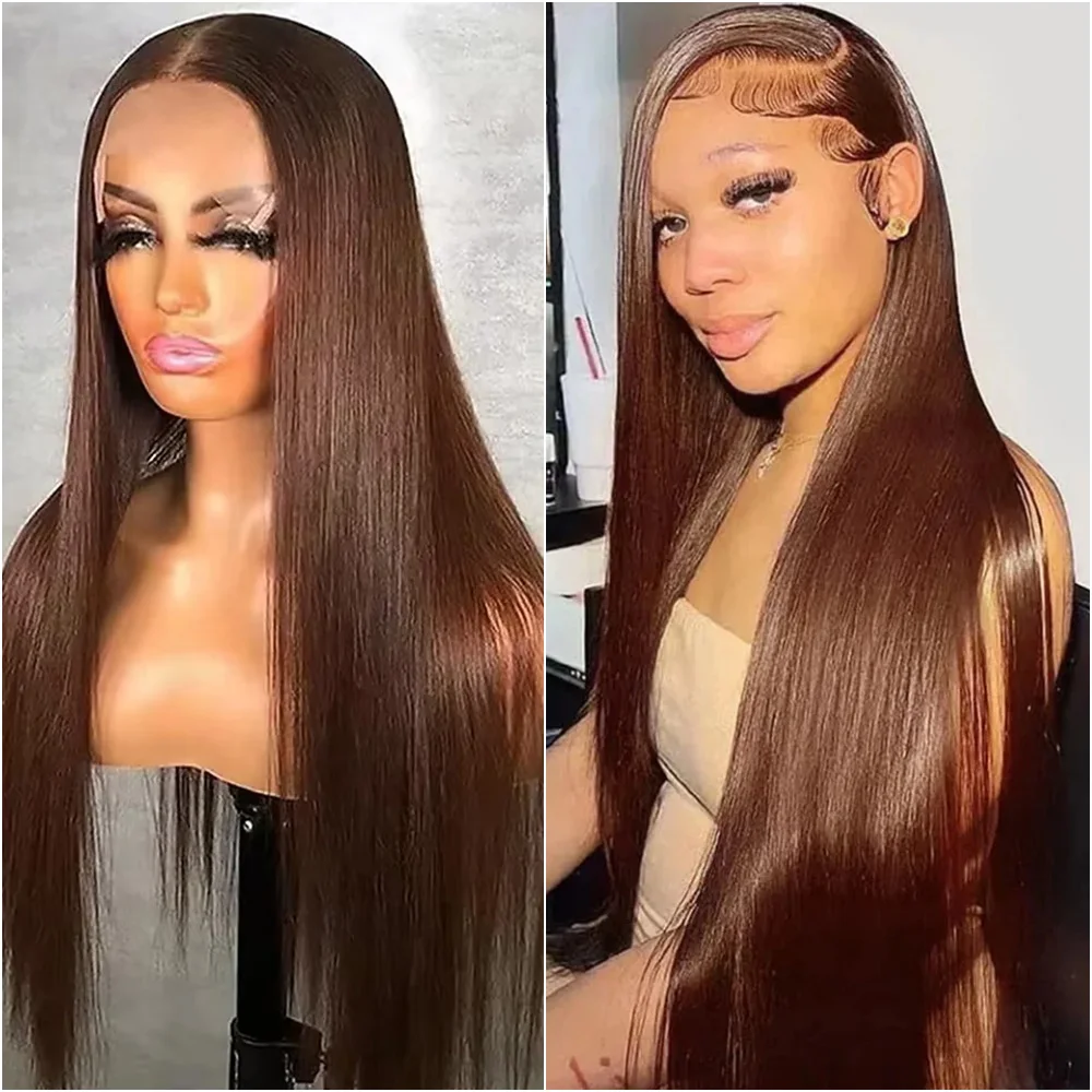 Шоколадно-коричневый 13x6 HD кружевной фронтальный парик человеческие волосы прямые 200% плотность # 4-цветные прозрачные парики фронта шнурка 13x4 для женщин
Шоколадно-коричневый 13x6 HD кружевной фронтальный парик человеческие волосы прямые 200% плотность # 4-цветные прозрачные парики фронта шнурка 13x4 для женщин