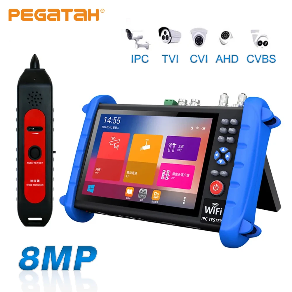 CCTV тестер монитор 4k IP камера 8MP AHD монитор TVI CVI AHD PTZ POE камера видео тестер H.265 cftv камера
CCTV тестер монитор 4k IP камера 8MP AHD монитор TVI CVI AHD PTZ POE камера видео тестер H.265 cftv камера