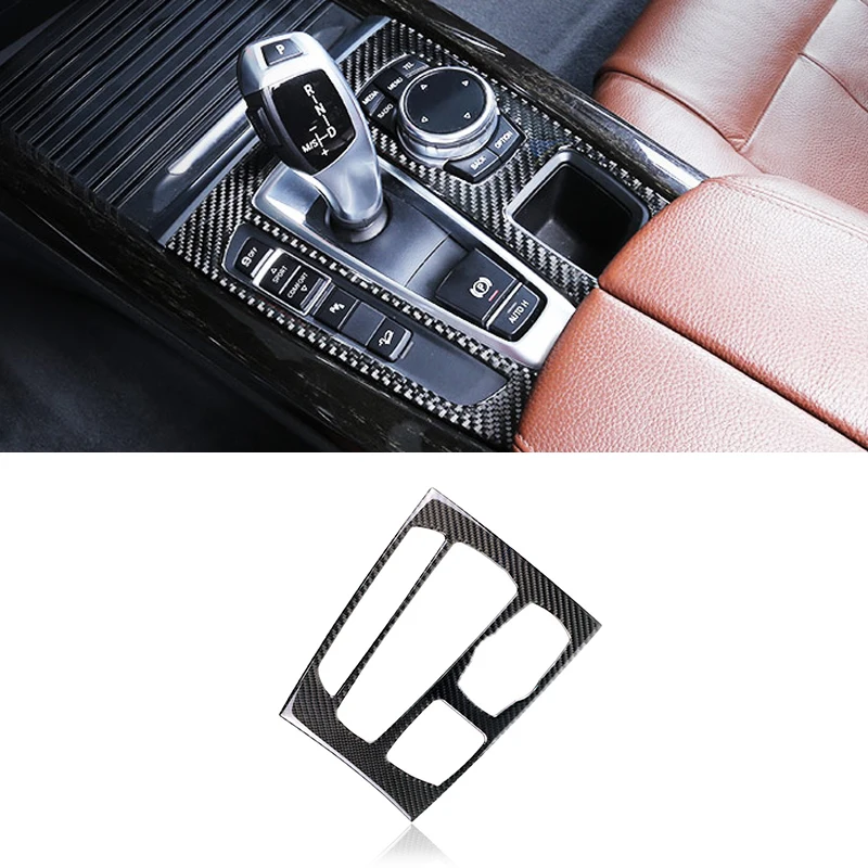 Car Styling Carbon Fiber Auto Transmission Shift Panel Frame Cover Trim Sticker For BMW X5 X6 F15 F16 2014-2017 Accessories
Car Styling Carbon Fiber Auto Transmission Shift Panel Frame Cover Trim Sticker For BMW X5 X6 F15 F16 2014-2017 Accessories