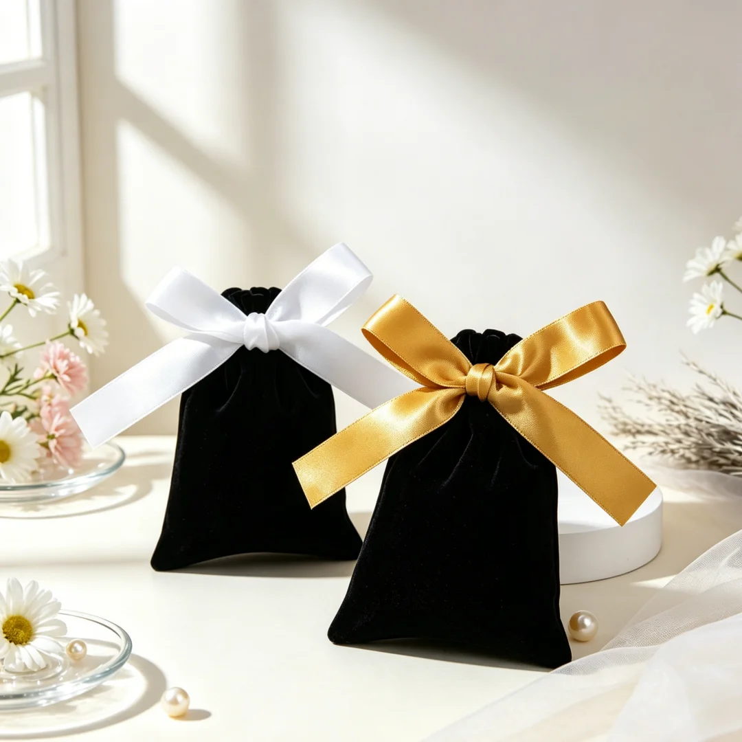 50 Velvet Drawstring Bags Jewelry Packaging Can Personalized Black Flannel Pouches Gift Bags Chic Wedding Candy Favor Bags
50 Velvet Drawstring Bags Jewelry Packaging Can Personalized Black Flannel Pouches Gift Bags Chic Wedding Candy Favor Bags