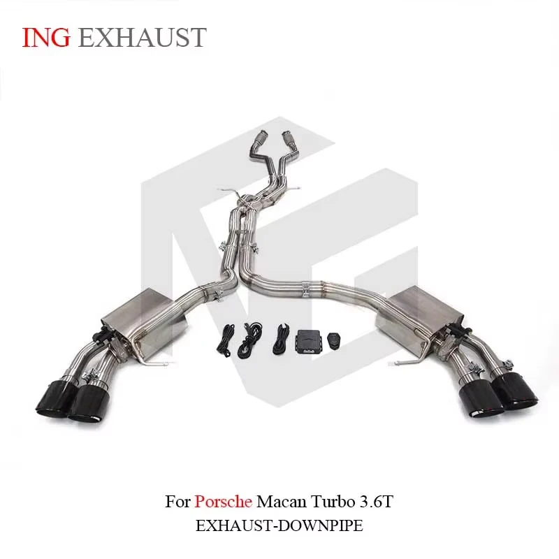 for Porsche macan Exhaust turbo Catback 3.6T System Stainless Steel Performance resonant tube with valve ING
for Porsche macan Exhaust turbo Catback 3.6T System Stainless Steel Performance resonant tube with valve ING