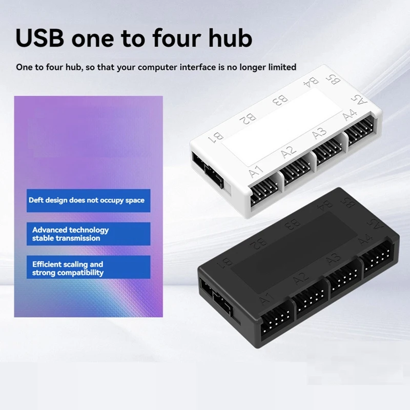 【BUY NOW】USB2.0 9pin Header Extension Hub Splitter Adapter Converter Motherboard USB 2.0 Adapter 9Pin Internal USB Hub White
【BUY NOW】USB2.0 9pin Header Extension Hub Splitter Adapter Converter Motherboard USB 2.0 Adapter 9Pin Internal USB Hub White