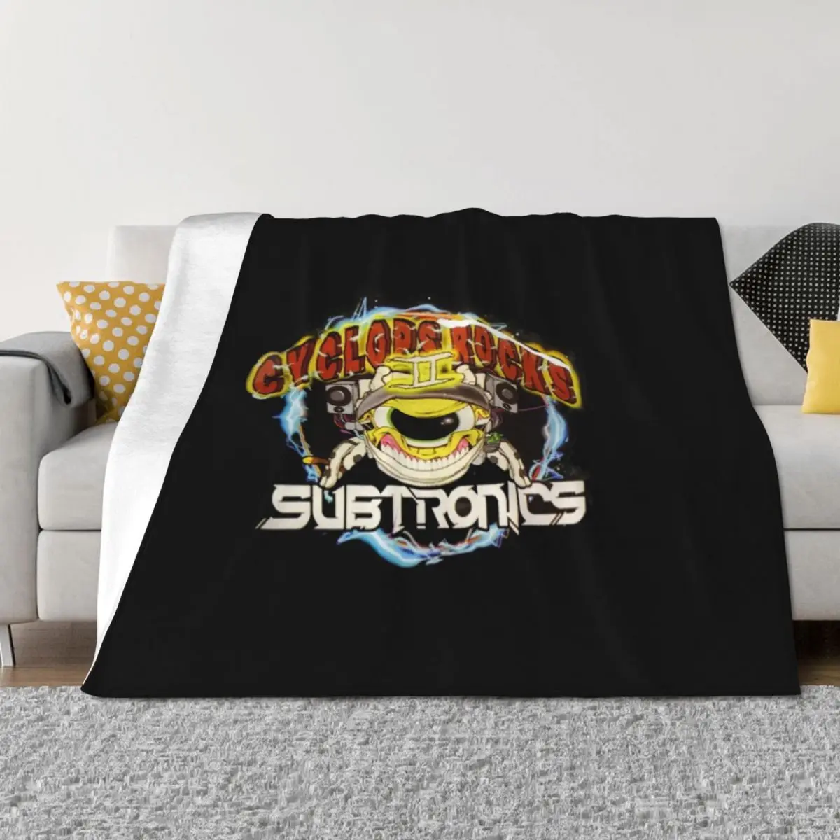 subtronics - Cyclops Rocks Throw Blanket Decorative Sofa christmas decoration Furry Soft Plaid Blankets
subtronics - Cyclops Rocks Throw Blanket Decorative Sofa christmas decoration Furry Soft Plaid Blankets