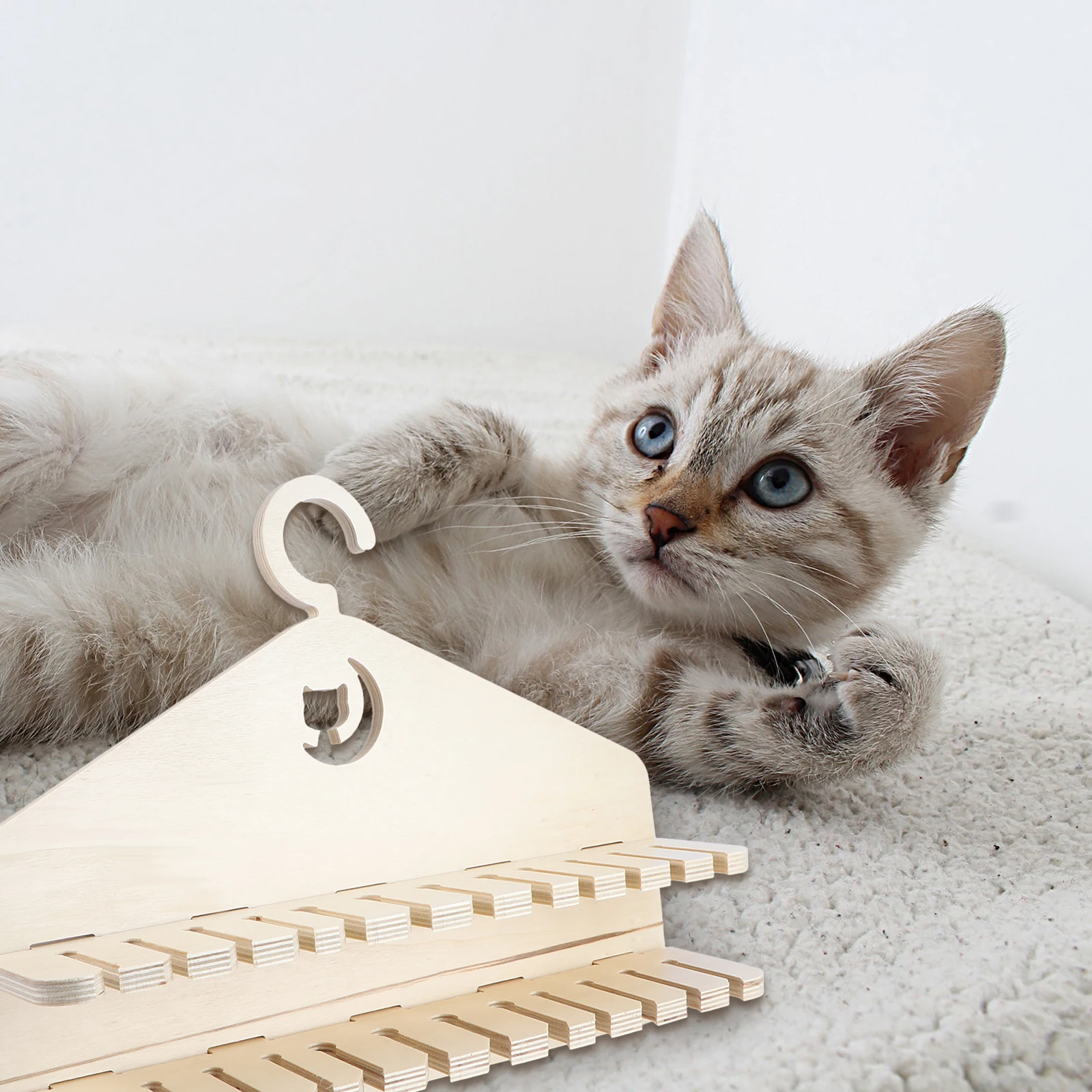 Wall Mounted Storage Rack Shelves Corner Shelf Wooden Fishing Rod Holder Cat Toy Organizer Teasing Rod Support Durable for Pet
Wall Mounted Storage Rack Shelves Corner Shelf Wooden Fishing Rod Holder Cat Toy Organizer Teasing Rod Support Durable for Pet