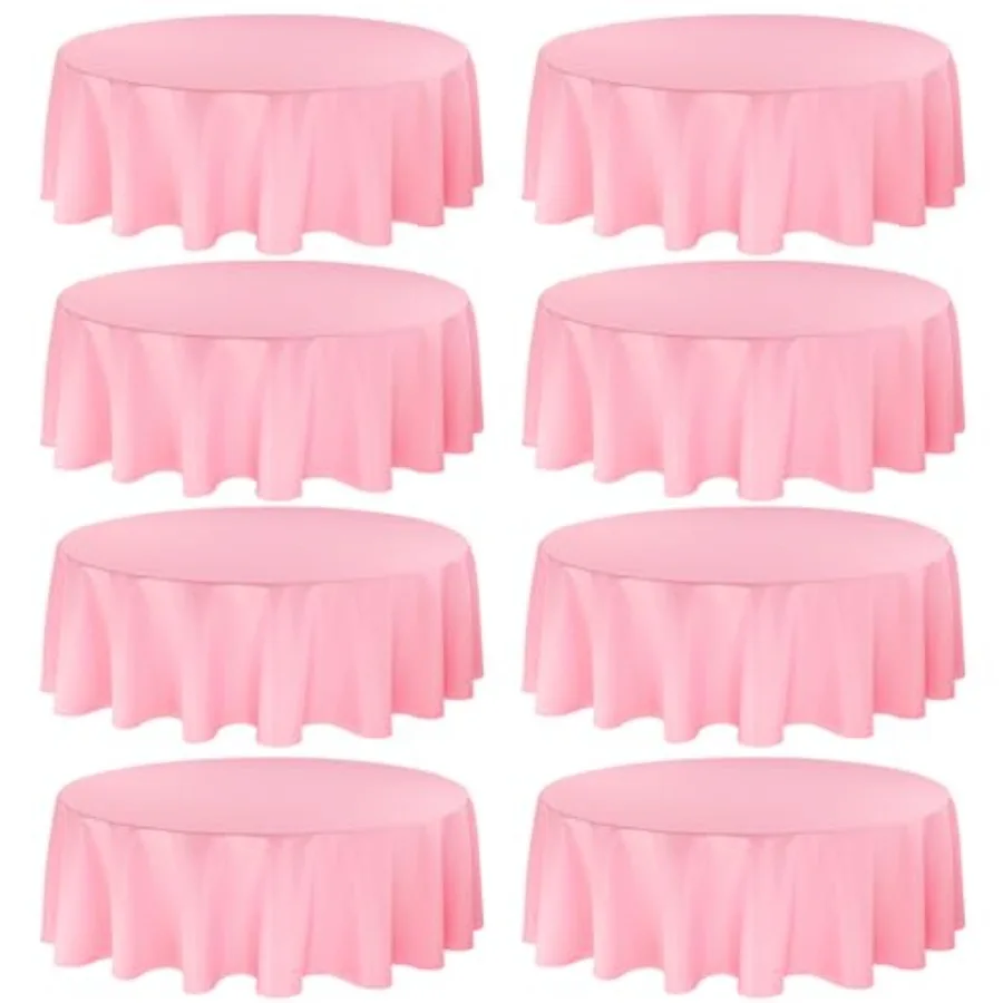 Fivenl Pack Premium Tablecloth Table Covers Bulk Washable Polyester Fabric Table Clothes for Wedding Party Reception Banquet Bu
Fivenl Pack Premium Tablecloth Table Covers Bulk Washable Polyester Fabric Table Clothes for Wedding Party Reception Banquet Bu