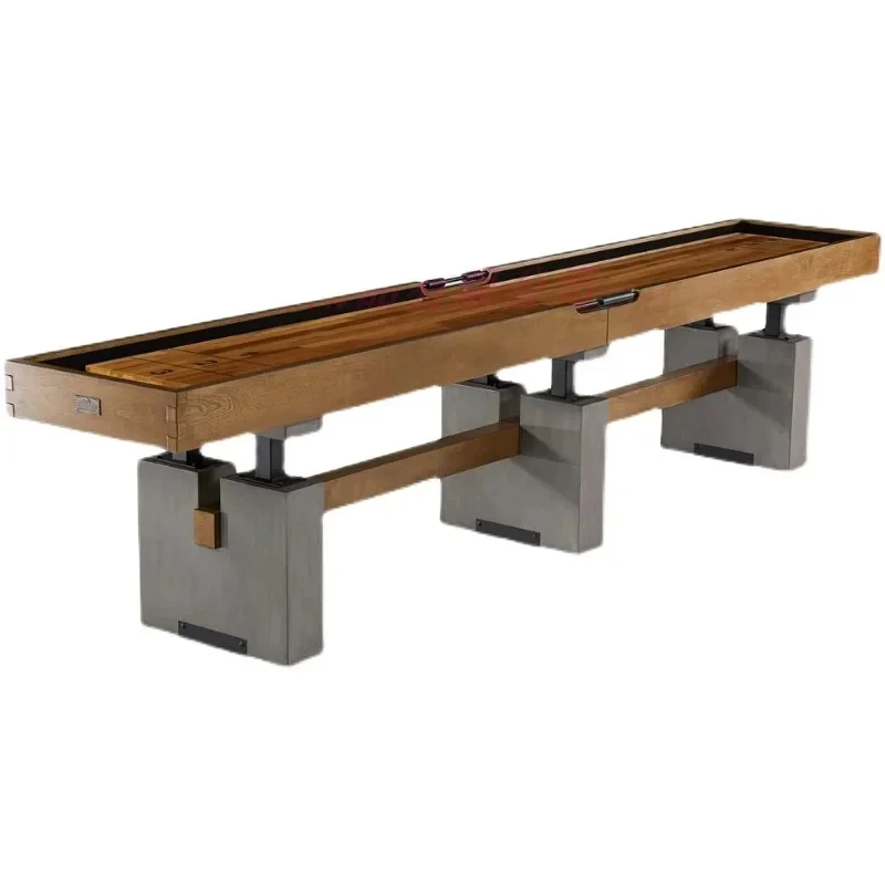 Shuffleboard table shuffleboard table game American solid wood competition track 3.6m.
Shuffleboard table shuffleboard table game American solid wood competition track 3.6m.