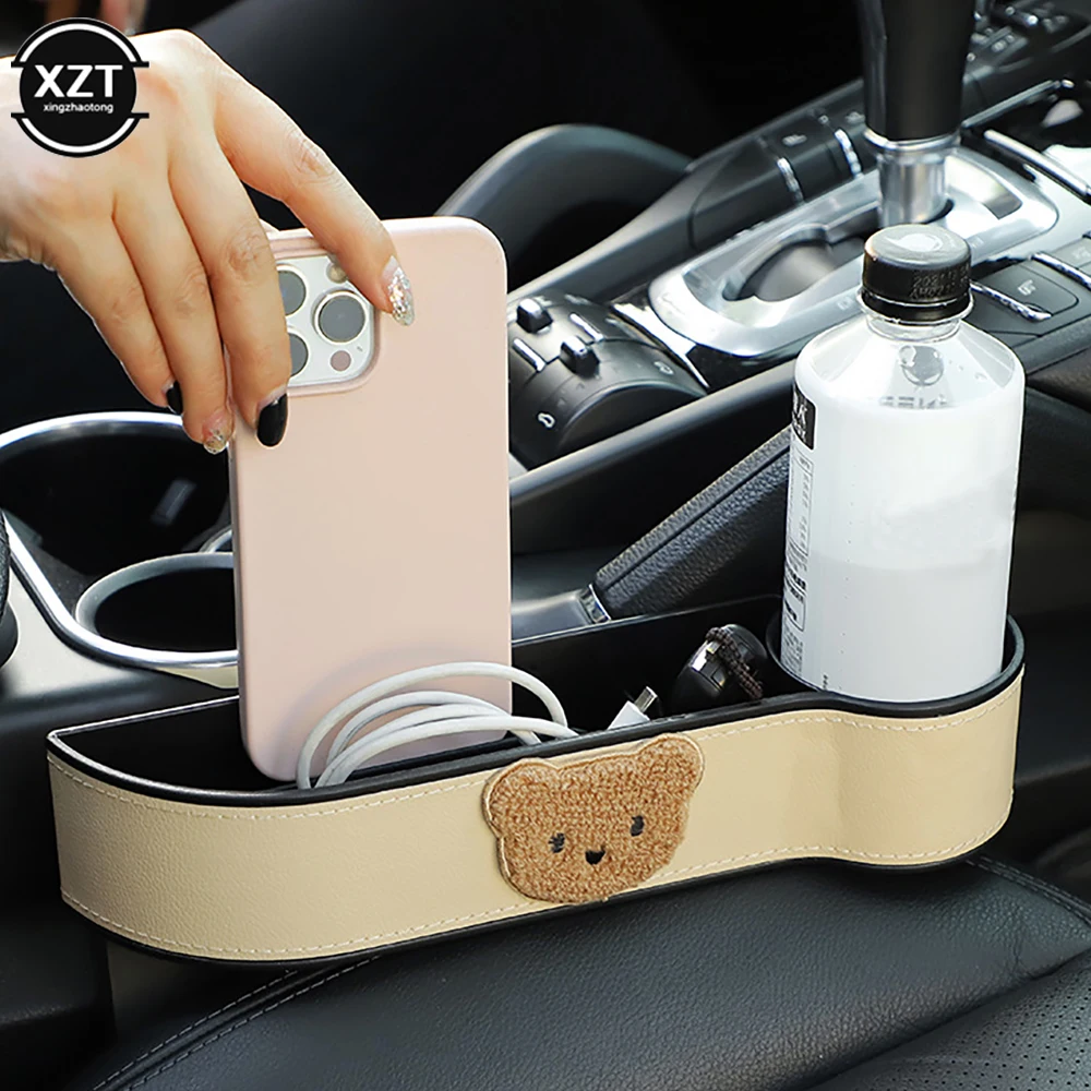 Creative New Car Seat Slot Storage Box Vehicle Supplies Leather Multi-function Slot Storage Box Storage Bag Storage Box
Creative New Car Seat Slot Storage Box Vehicle Supplies Leather Multi-function Slot Storage Box Storage Bag Storage Box