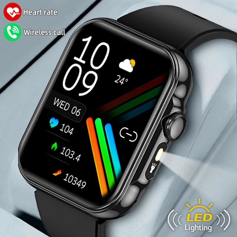 LIGE Мужчины Smartwath 2,01 "HD-экран Монитор сердечного ритма сна Женский светодиодный фонарик Спорт на открытом воздухе Bluetooth Вызов Смарт-часы Женские
LIGE Мужчины Smartwath 2,01 "HD-экран Монитор сердечного ритма сна Женский светодиодный фонарик Спорт на открытом воздухе Bluetooth Вызов Смарт-часы Женские