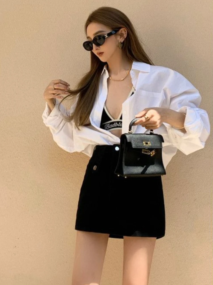 Skirts Women Solid Slim Fit Korean Style Simple Comfortable Summer Leisure All-match Fashion Ladies Classic Designed Chic Retro
Skirts Women Solid Slim Fit Korean Style Simple Comfortable Summer Leisure All-match Fashion Ladies Classic Designed Chic Retro