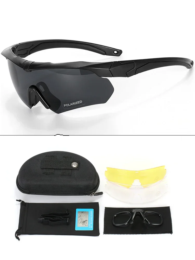 CS Gaming Goggles CS Wind Resistant Shooting Glasses HD 3 Lens Motocross Mountaineering Safety Glasses
CS Gaming Goggles CS Wind Resistant Shooting Glasses HD 3 Lens Motocross Mountaineering Safety Glasses