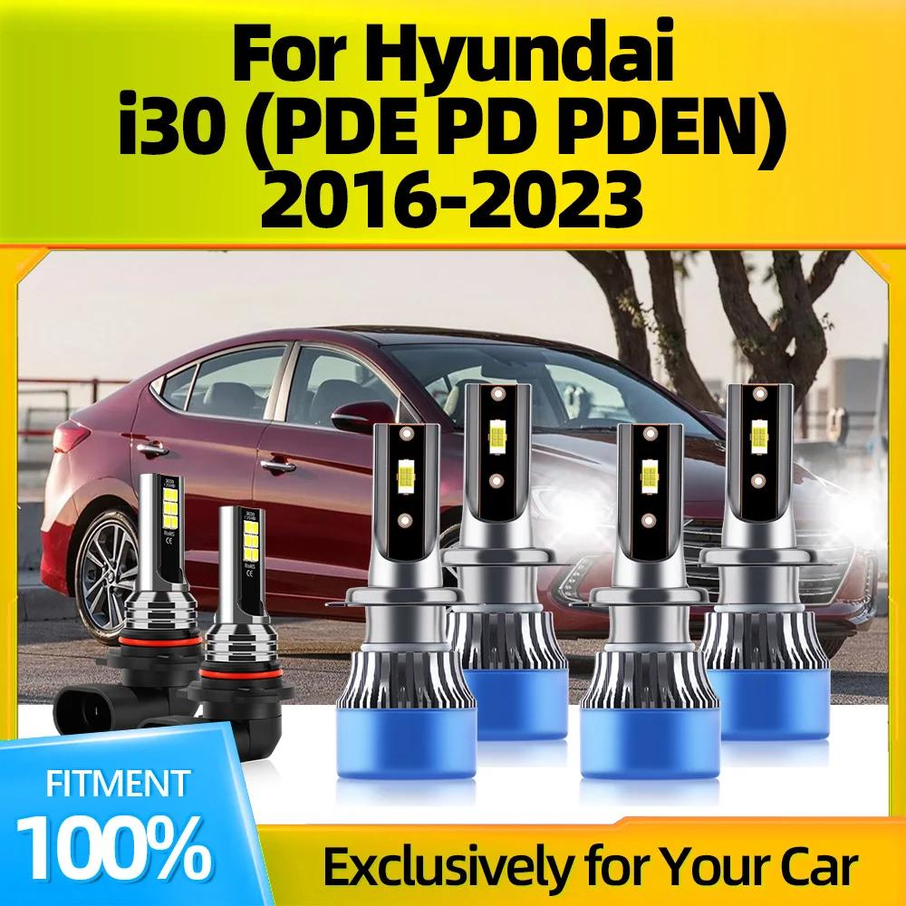2/6Pcs Car Fog Light 6000K LED Headlight Bulbs 20000LM For Hyundai i30 (PDE PD PDEN) 2016 2017 2018 2019 2020 2021 2022 2023
2/6Pcs Car Fog Light 6000K LED Headlight Bulbs 20000LM For Hyundai i30 (PDE PD PDEN) 2016 2017 2018 2019 2020 2021 2022 2023