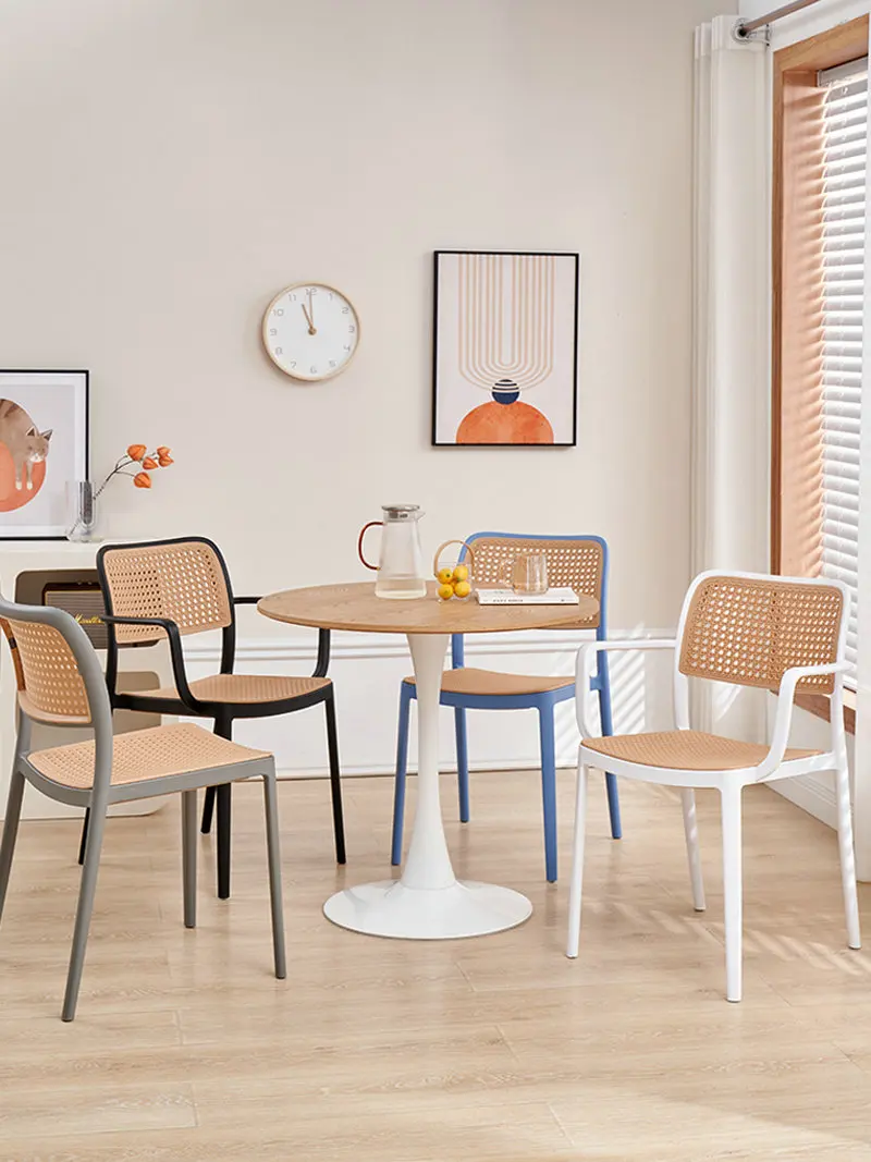 Environmental PP Plastic Ventilated Backrest Dining Living Room Chair with Arms of Office Outdoor Furniture Styling Stool
Environmental PP Plastic Ventilated Backrest Dining Living Room Chair with Arms of Office Outdoor Furniture Styling Stool