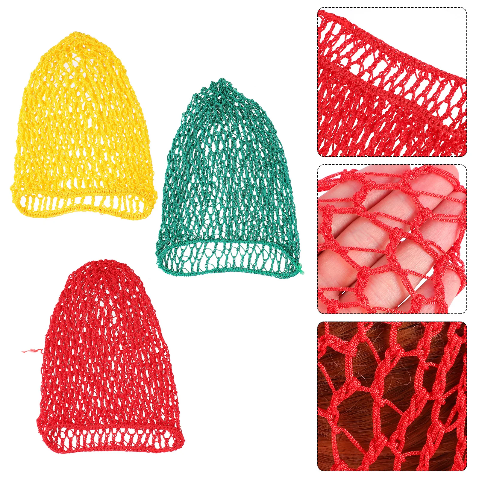 3pcs Breathable Updo Cap Hair Net Women Travel Sleeping Hat Lightweight Foldable Mesh Fabric Female Bath Caps
3pcs Breathable Updo Cap Hair Net Women Travel Sleeping Hat Lightweight Foldable Mesh Fabric Female Bath Caps