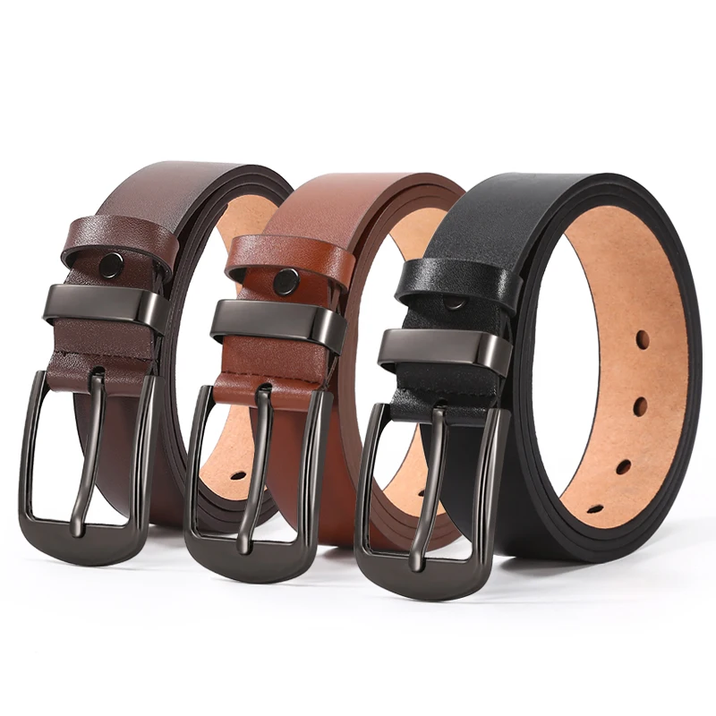 Fashion Men's Belt High Quality Business Casual Alloy Pin Buckle Belt Men's Jeans Brown Retro Waistband
Fashion Men's Belt High Quality Business Casual Alloy Pin Buckle Belt Men's Jeans Brown Retro Waistband