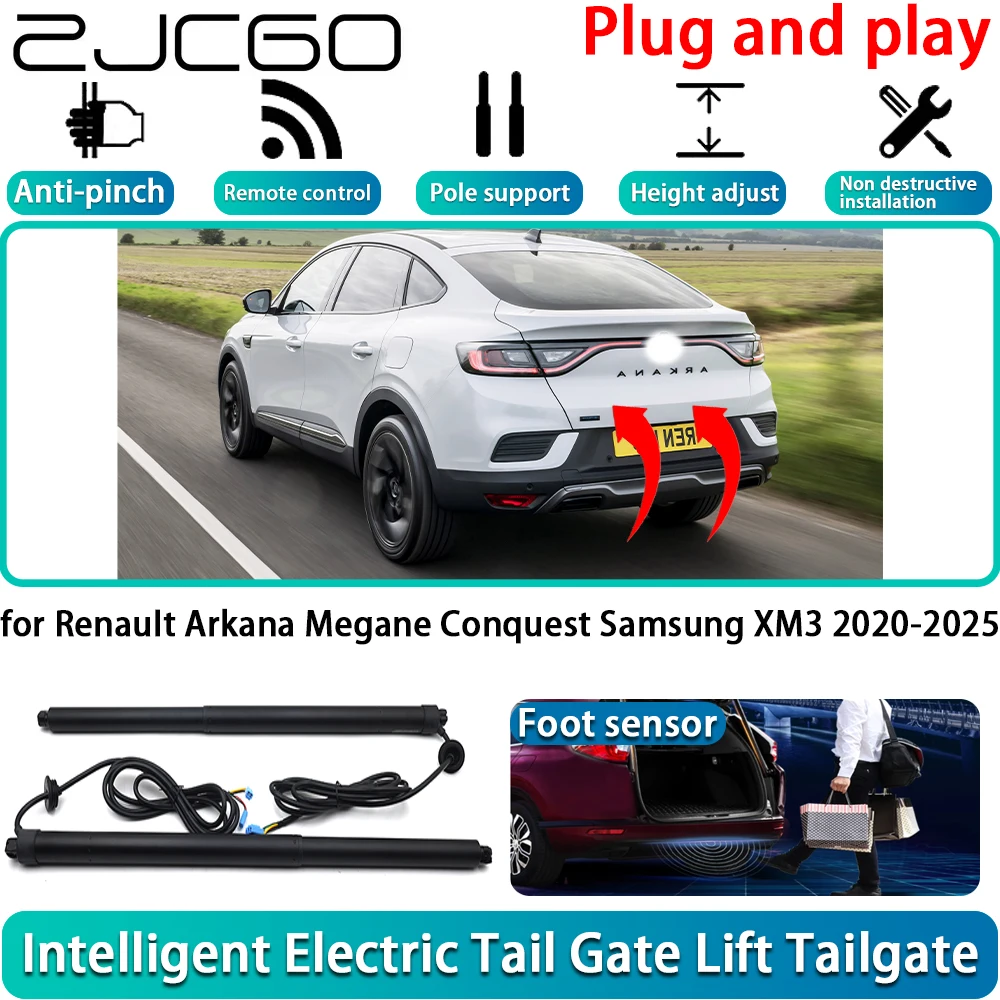 for Renault Arkana Megane Conquest Samsung XM3 2020-2025 Car Electric Powered Tailgate Power Liftgate Automatic Tailgate System
for Renault Arkana Megane Conquest Samsung XM3 2020-2025 Car Electric Powered Tailgate Power Liftgate Automatic Tailgate System