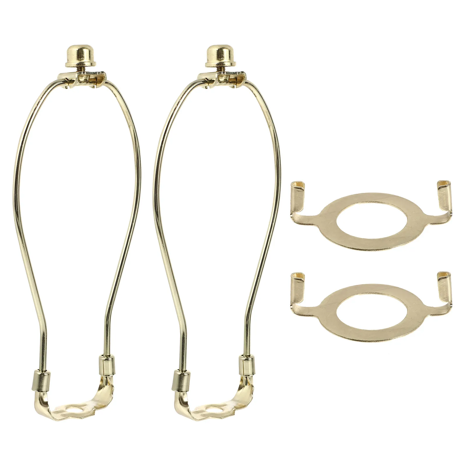 2Pcs Lamp Harp Holder Kit Sturdy Rust Proof Accessories for Table Floor Lamp Shade Repair Replacement Lampshade Adapter
2Pcs Lamp Harp Holder Kit Sturdy Rust Proof Accessories for Table Floor Lamp Shade Repair Replacement Lampshade Adapter