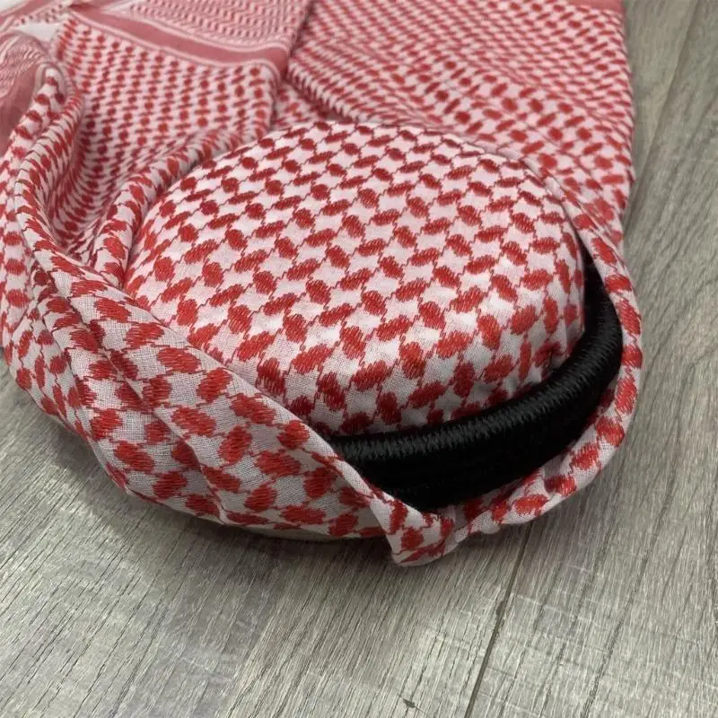 39BD Keffiyeh Scarf Shawl Aqel Neckerchief Head Scarf Great for Outdoor Enthusiast
39BD Keffiyeh Scarf Shawl Aqel Neckerchief Head Scarf Great for Outdoor Enthusiast