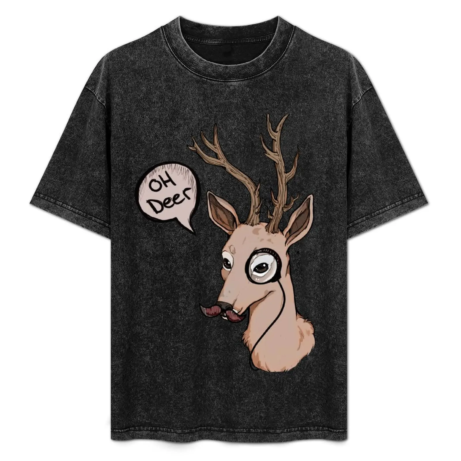 Oh Deer T-Shirt Novelty Print Casual Tee Shirt
Oh Deer T-Shirt Novelty Print Casual Tee Shirt
