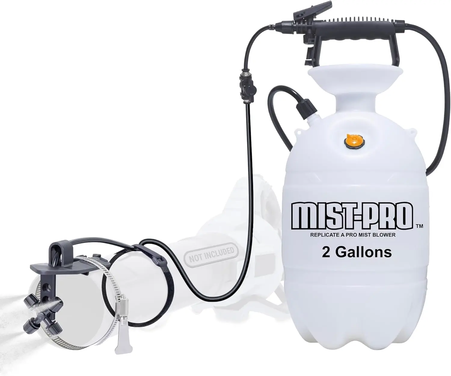 Pesticide Sprayer, Mosquito Mister System for Fleas Ticks, 2-Gallon Tank Sprayer Kit with Leaf Blower Attachment
Pesticide Sprayer, Mosquito Mister System for Fleas Ticks, 2-Gallon Tank Sprayer Kit with Leaf Blower Attachment