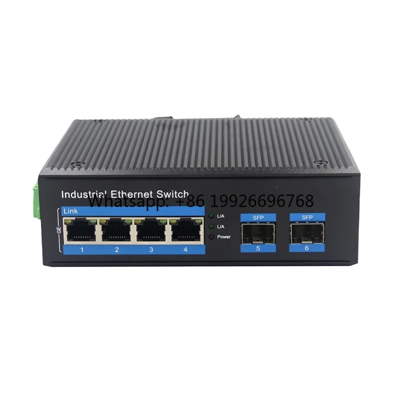 Direct Factory Sales 6 Port Gigabit Industrial Web Managed PoE Switch with SNMP and QoS Function
Direct Factory Sales 6 Port Gigabit Industrial Web Managed PoE Switch with SNMP and QoS Function