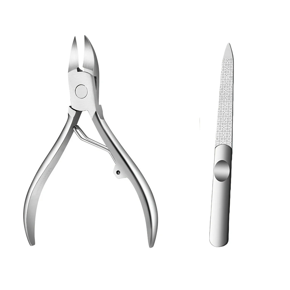 2 pieces of professional stainless steel nail clippers, pliers, multifunctional nail care nail kit
2 pieces of professional stainless steel nail clippers, pliers, multifunctional nail care nail kit